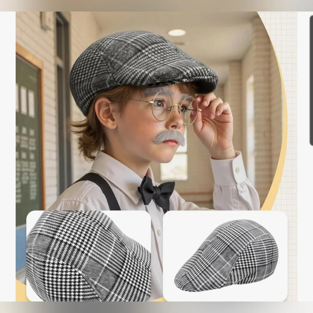 Classic Little Gentleman Costume Set - Black & Gray 100 Days Of School Costume